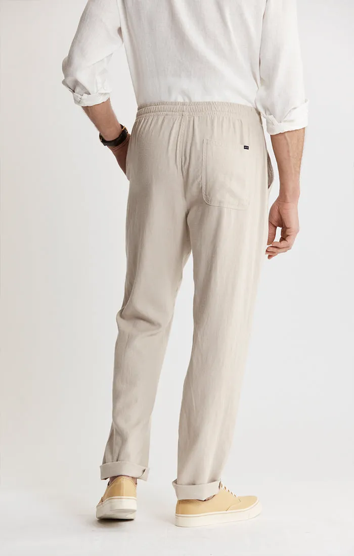 Linen Blend Beach Pants sold by Jachs product image thumbnail 3