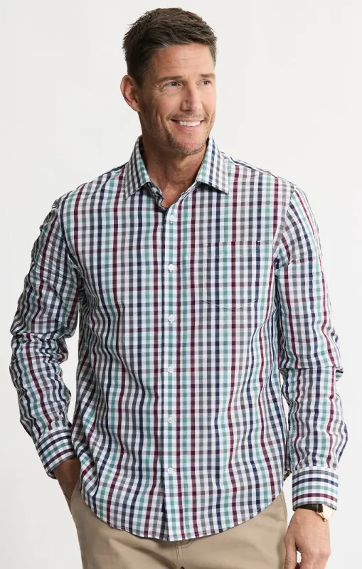 Hayati Cotton Button-Down Shirt sold by Jachs