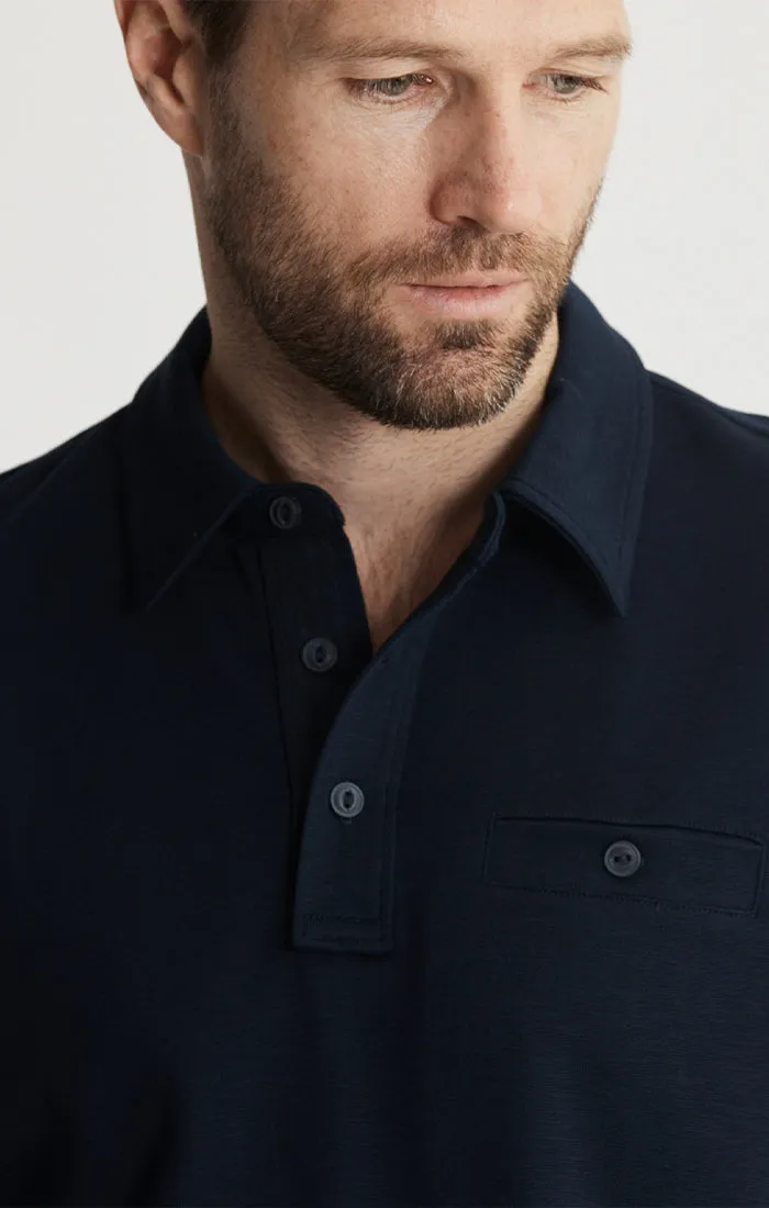 Reverse Slub Polo sold by Jachs product image thumbnail 2