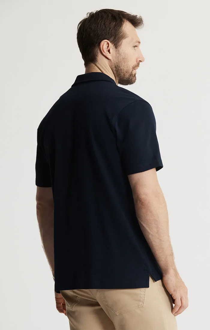 Reverse Slub Polo sold by Jachs product image thumbnail 3