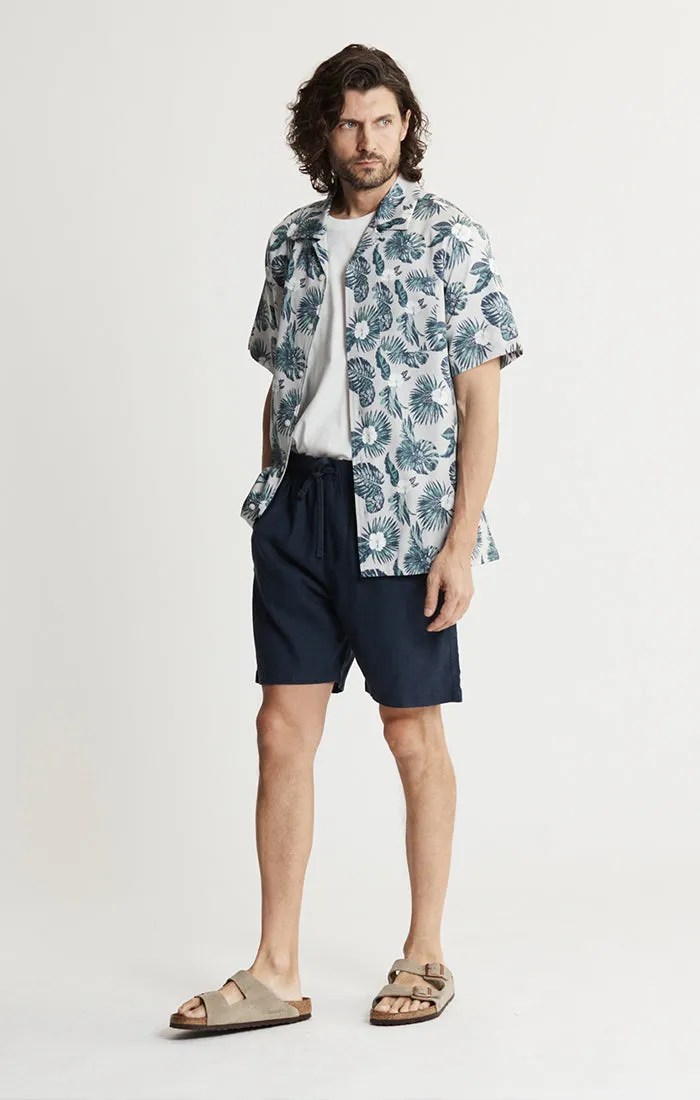 Lyocell Twill Short Sleeve Camp Shirt sold by Jachs product image thumbnail 4