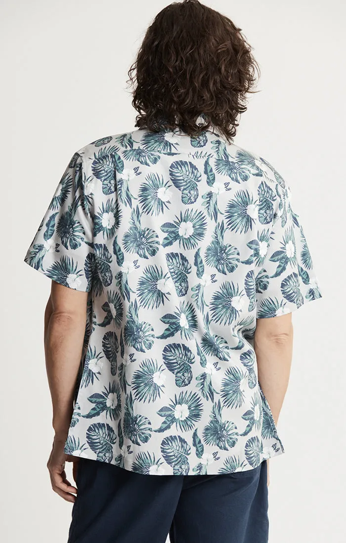 Lyocell Twill Short Sleeve Camp Shirt sold by Jachs product image thumbnail 3