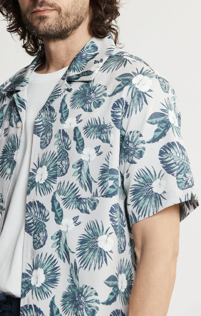 Lyocell Twill Short Sleeve Camp Shirt sold by Jachs product image thumbnail 2