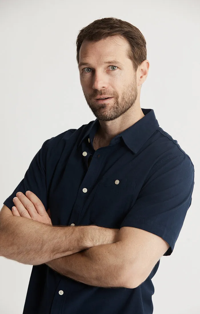 Classic Oxford Short Sleeve Shirt sold by Jachs product image thumbnail 2