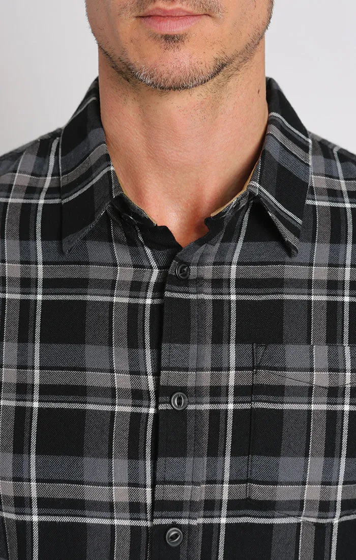 Manor 6oz Stretch One Pocket Flannel Shirt sold by Jachs product image thumbnail 2