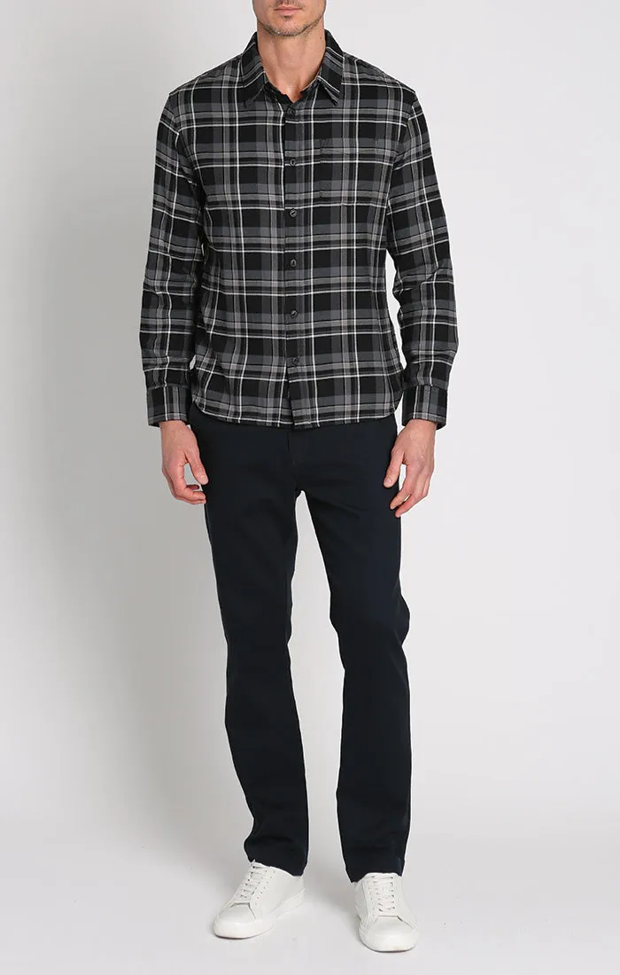 Manor 6oz Stretch One Pocket Flannel Shirt sold by Jachs product image thumbnail 4