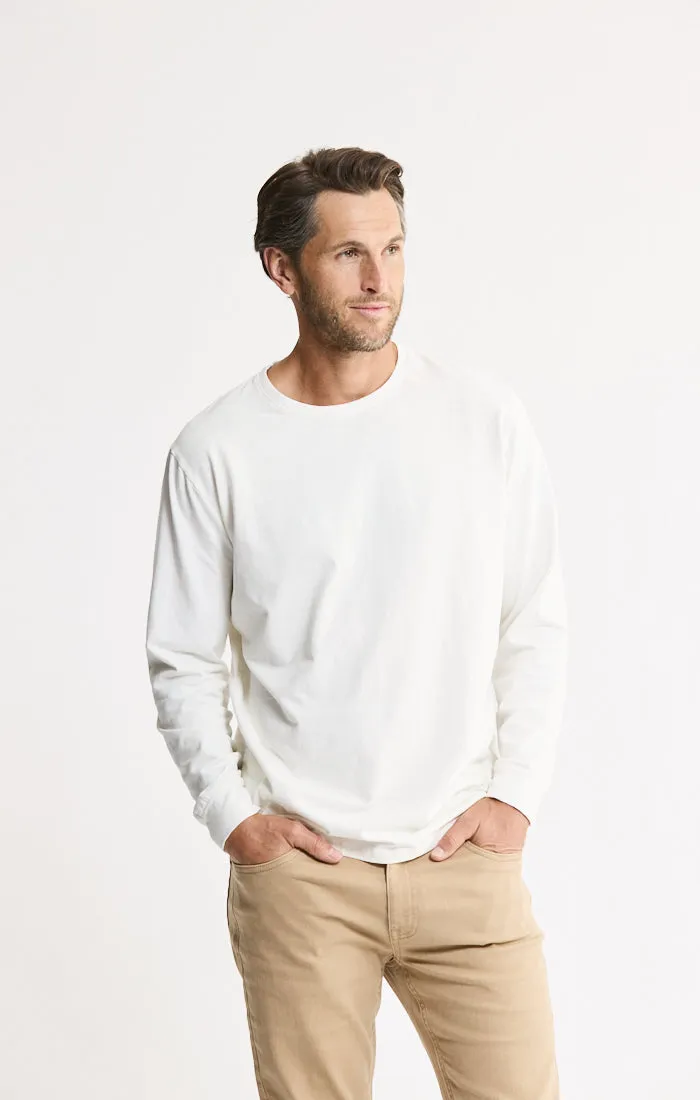 Bryant Long Sleeve Sueded Cotton Crewneck sold by Jachs product image thumbnail 2