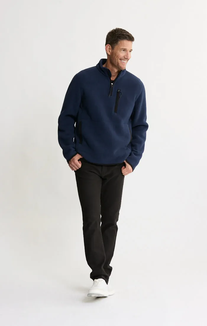 Sherpa Lined Polar Fleece Quarter Zip Pullover sold by Jachs product image thumbnail 4