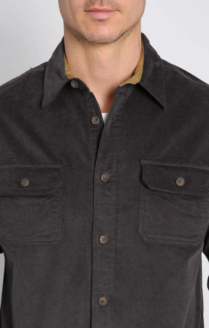 Stretch Corduroy Liberty Overshirt sold by Jachs product image thumbnail 2