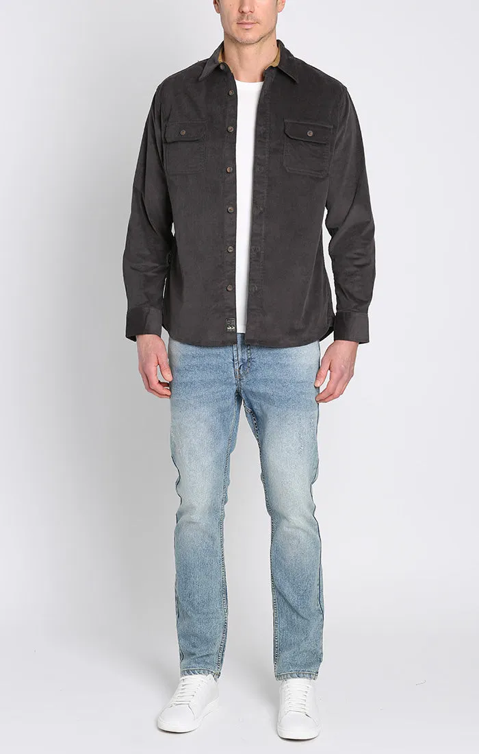 Stretch Corduroy Liberty Overshirt sold by Jachs product image thumbnail 4