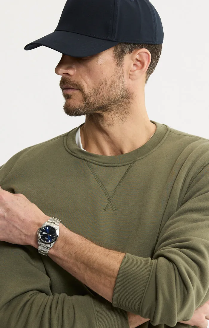 Sherpa Lined Soft Touch Fleece Crewneck sold by Jachs product image thumbnail 2