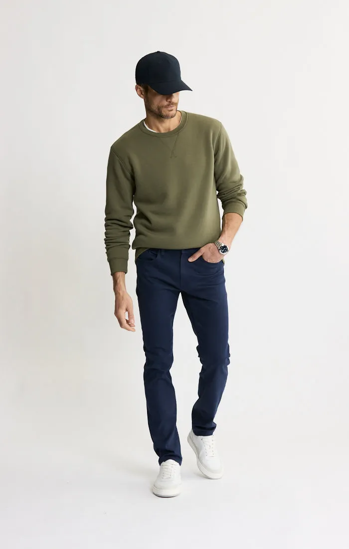 Sherpa Lined Soft Touch Fleece Crewneck sold by Jachs product image thumbnail 4