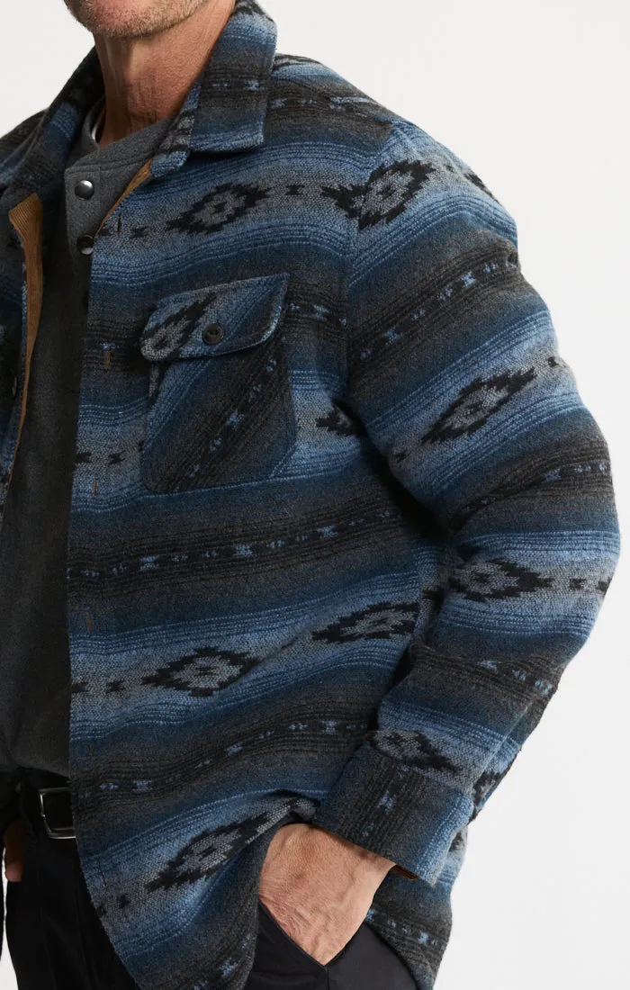 Unlined Wool Blend Overshirt sold by Jachs product image thumbnail 2