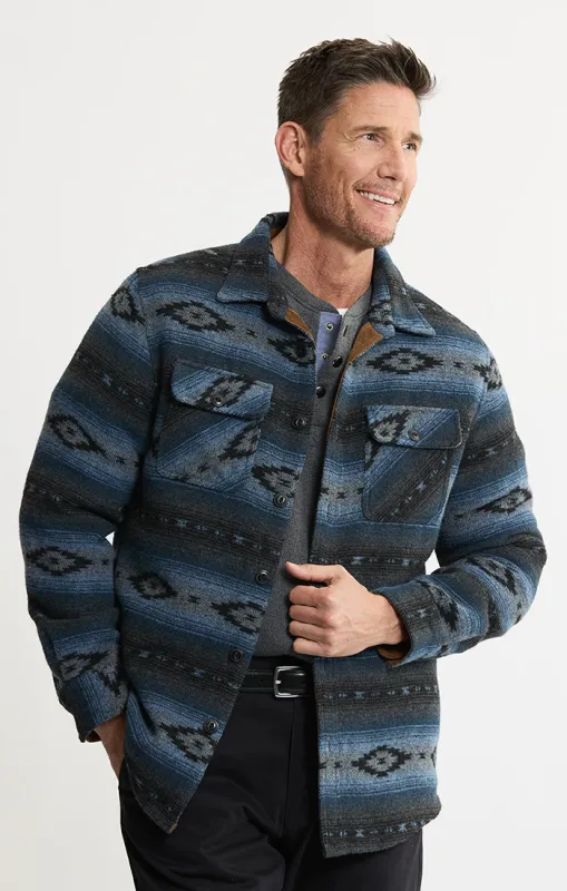 Unlined Wool Blend Overshirt sold by Jachs