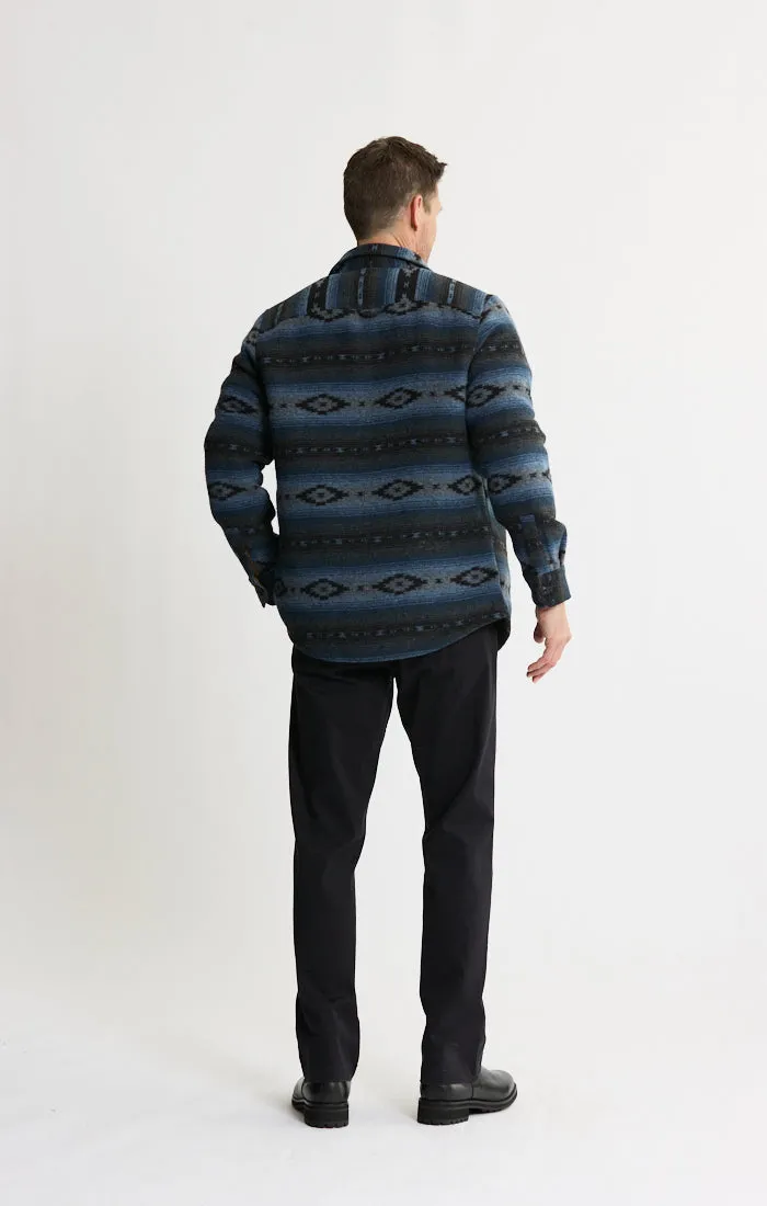 Unlined Wool Blend Overshirt sold by Jachs product image thumbnail 5