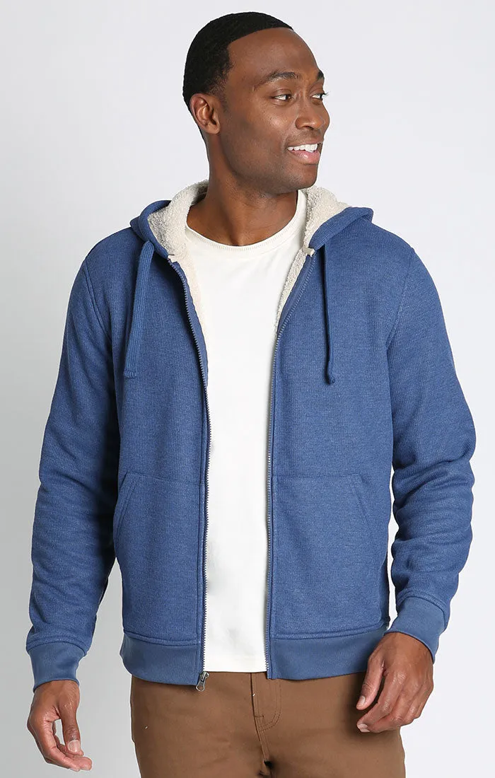 Sherpa Lined Waffle Hoodie sold by Jachs product image thumbnail 5