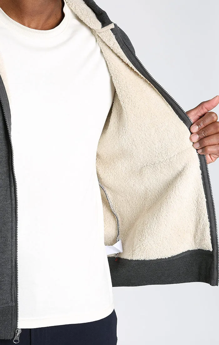 Sherpa Lined Waffle Hoodie sold by Jachs product image thumbnail 2