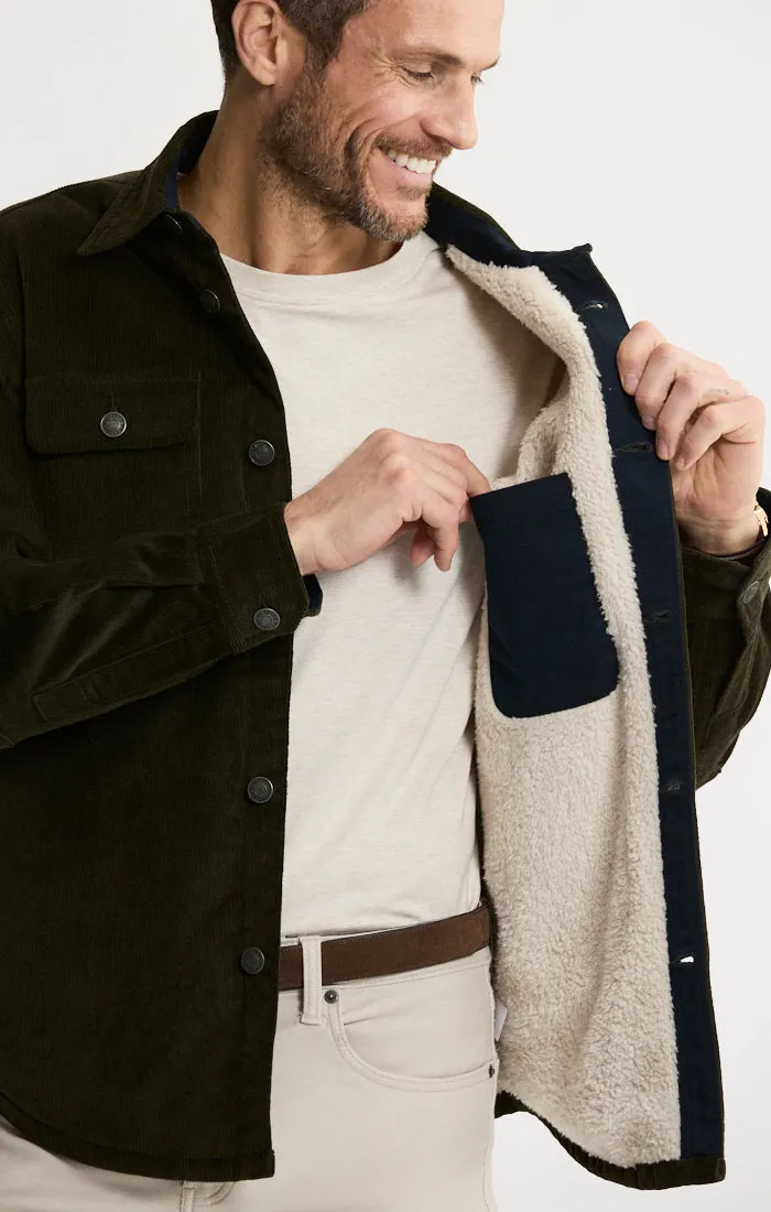 Concord Sherpa Lined Corduroy Shirt Jacket sold by Jachs product image thumbnail 2