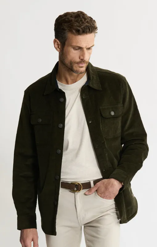 Concord Sherpa Lined Corduroy Shirt Jacket sold by Jachs