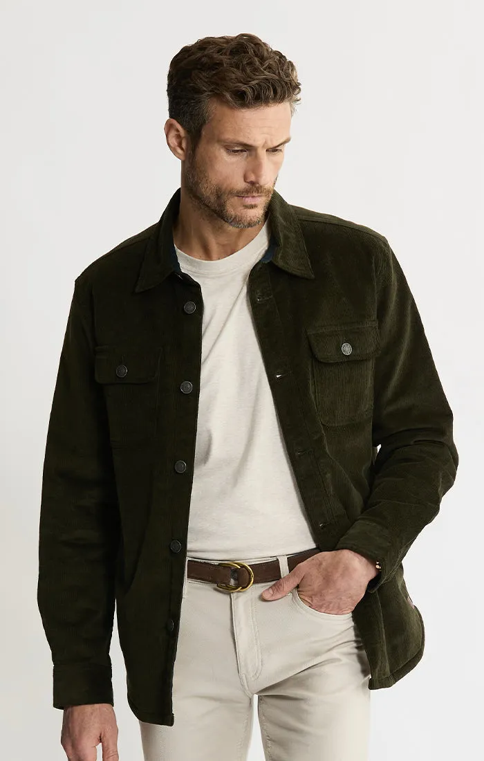 Concord Sherpa Lined Corduroy Shirt Jacket sold by Jachs