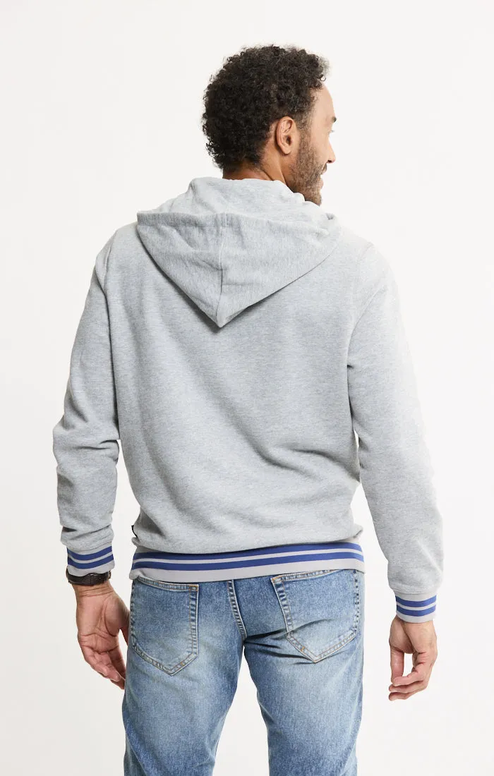 Soft Touch Varsity Pullover Hoodie sold by Jachs product image thumbnail 3