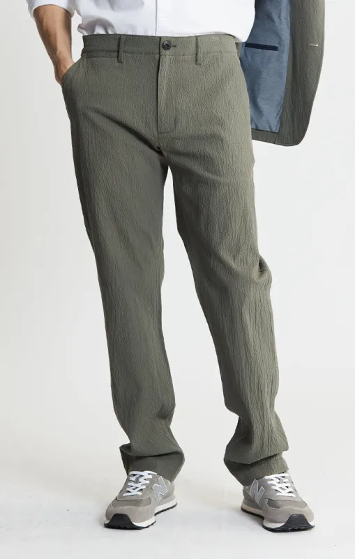 Seersucker Chino Pants sold by Jachs