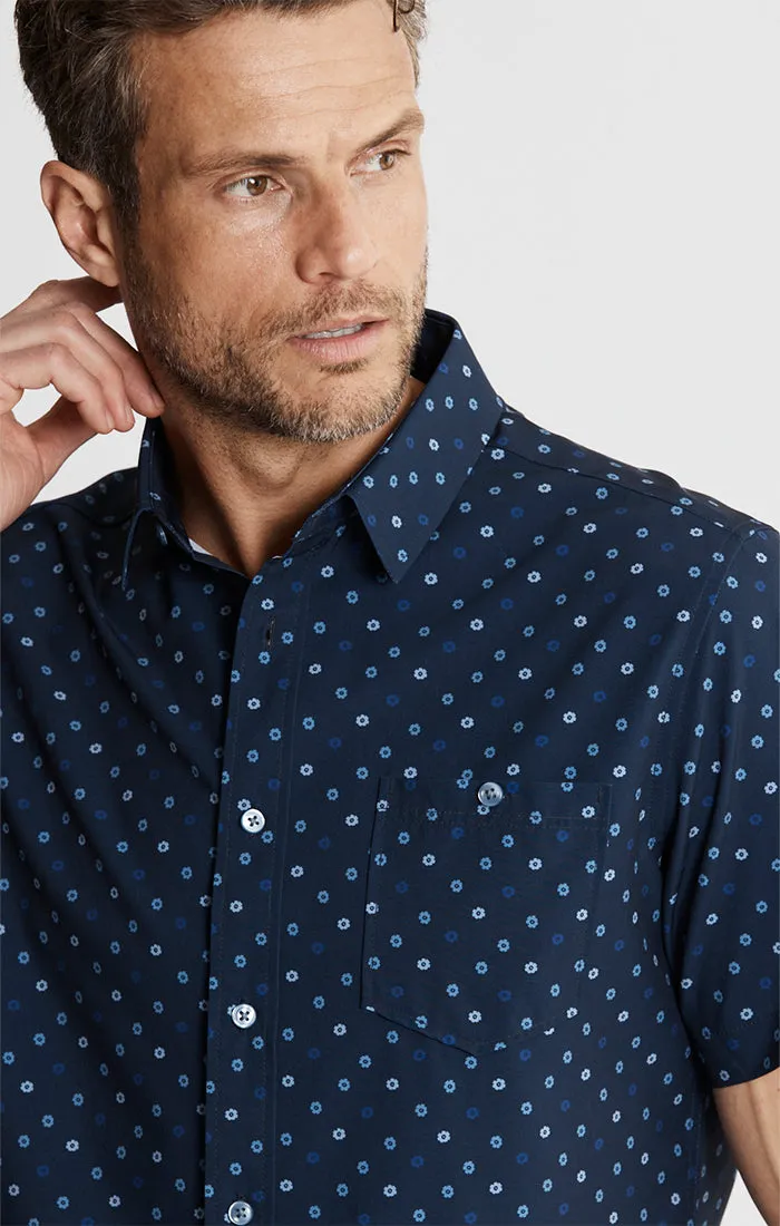 Poly Spandex Short Sleeve Tech Shirt sold by Jachs product image thumbnail 2