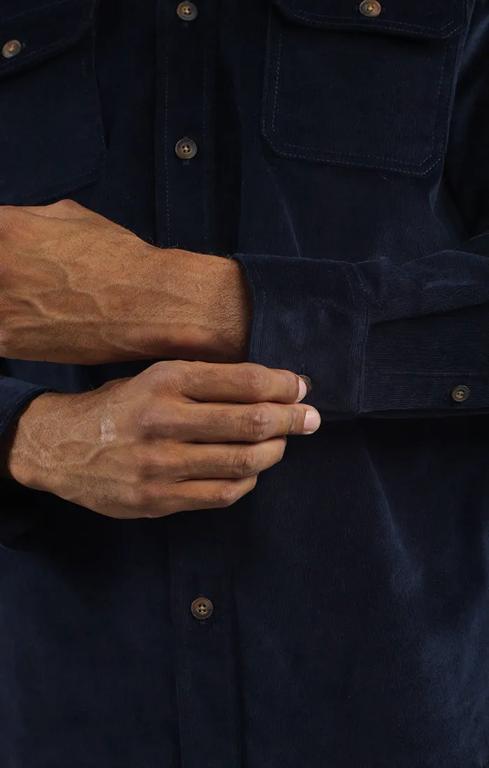 Stretch Corduroy Overshirt sold by Jachs product image thumbnail 4