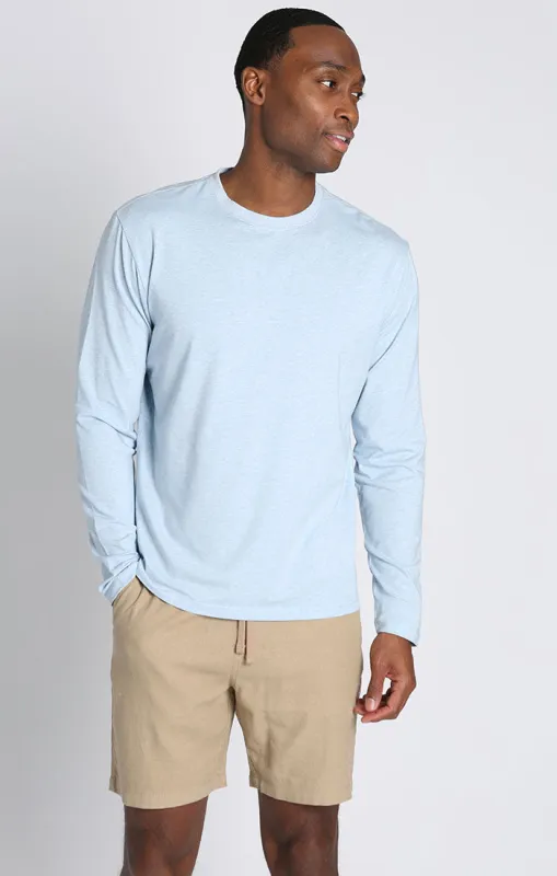Long Sleeve Cotton Modal Crewneck sold by Jachs
