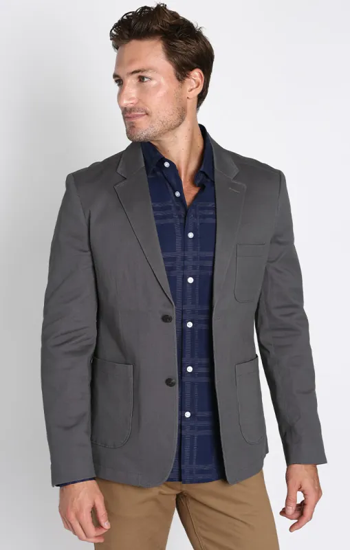 Stretch Twill Blazer made by Jachs
