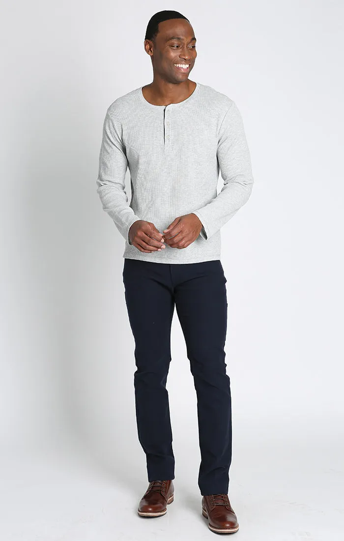 Classic Waffle Henley sold by Jachs product image thumbnail 3