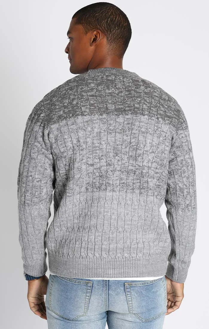 Cable Knit Crewneck Sweater sold by Jachs product image thumbnail 3