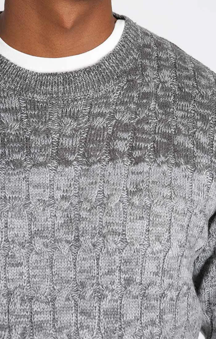 Cable Knit Crewneck Sweater sold by Jachs product image thumbnail 2