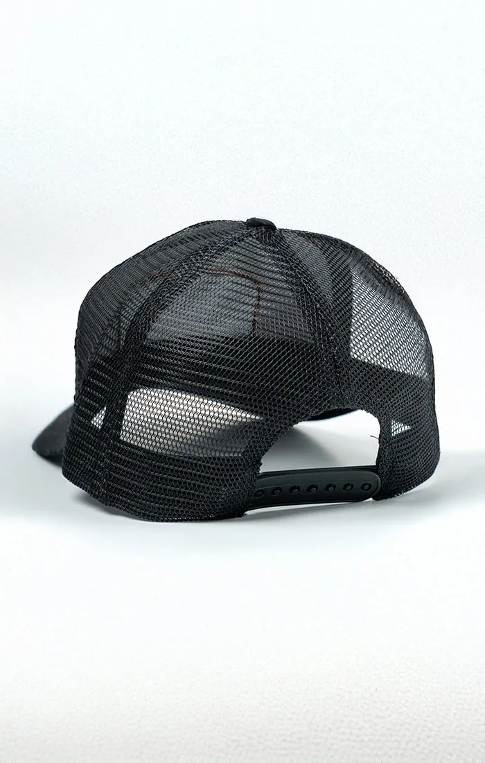 Black Trucker Hat sold by Jachs product image thumbnail 5