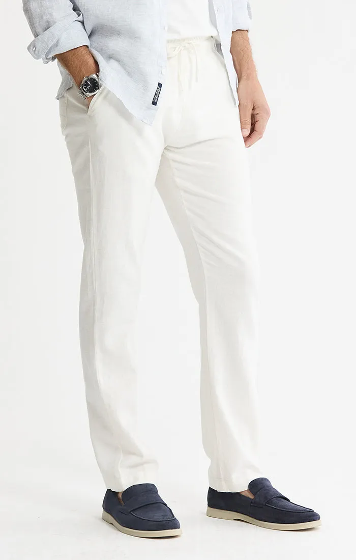 Linen Blend Drawstring Pants sold by Jachs product image thumbnail 2