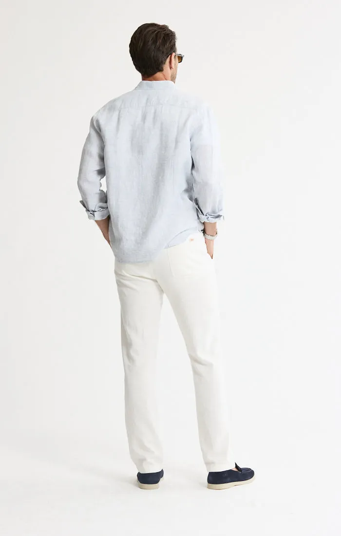 Linen Blend Drawstring Pants sold by Jachs product image thumbnail 3