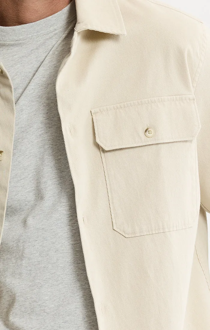 Cotton Silk Blend Overshirt sold by Jachs product image thumbnail 2