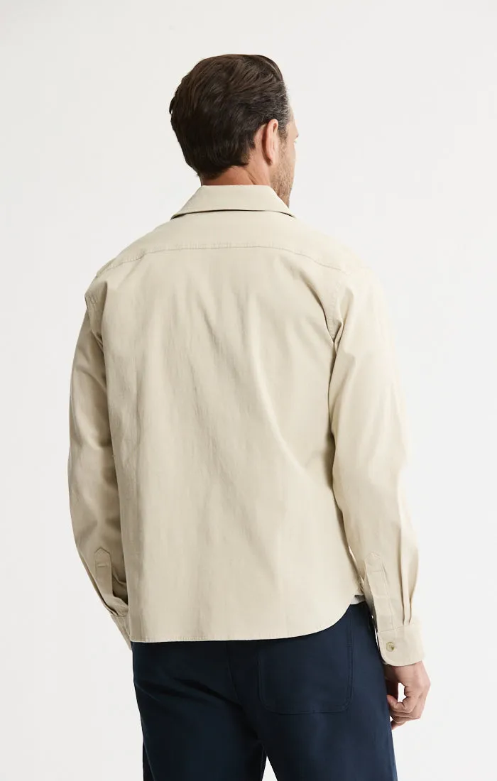 Cotton Silk Blend Overshirt sold by Jachs product image thumbnail 3
