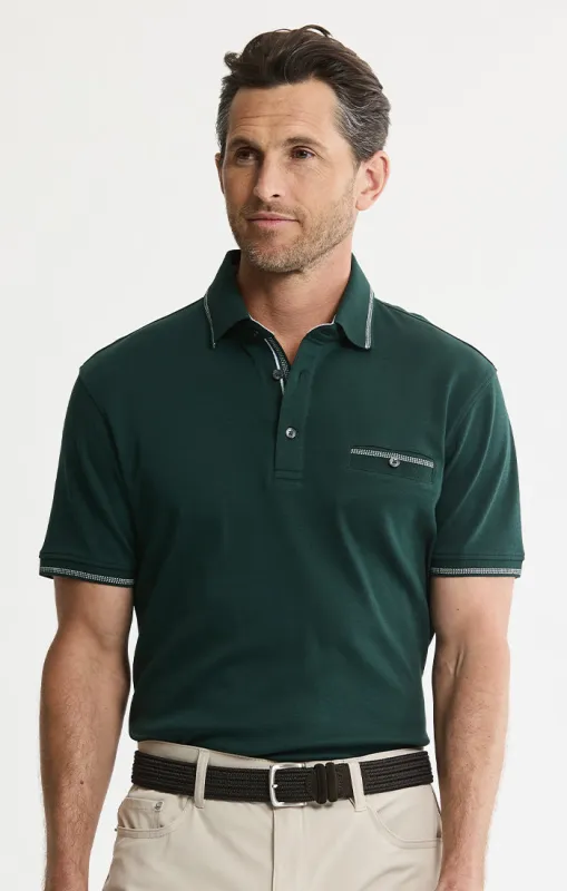 Cotton Interlock Polo Shirt made by Jachs