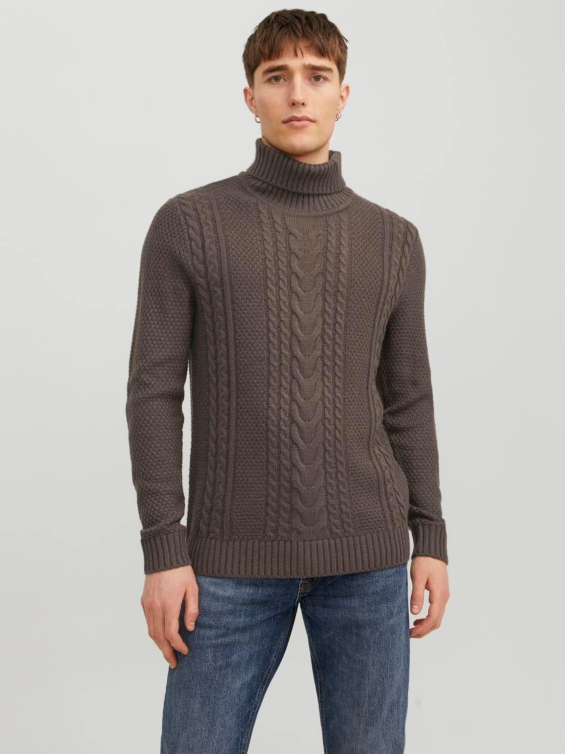 Plain Crew Neck Jumper sold by Jack & Jones