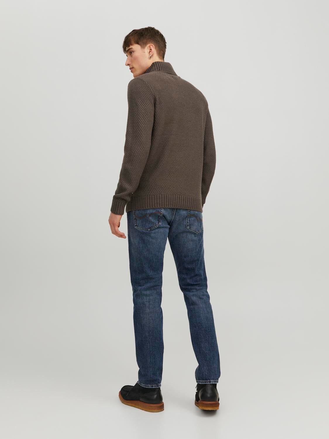 Plain Crew Neck Jumper sold by Jack & Jones product image thumbnail 2