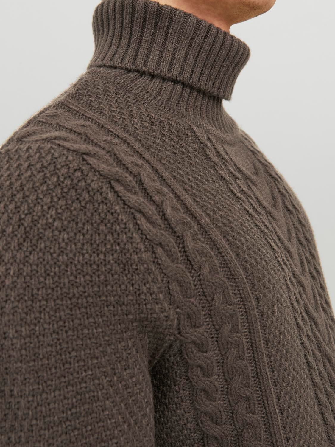 Plain Crew Neck Jumper sold by Jack & Jones product image thumbnail 5