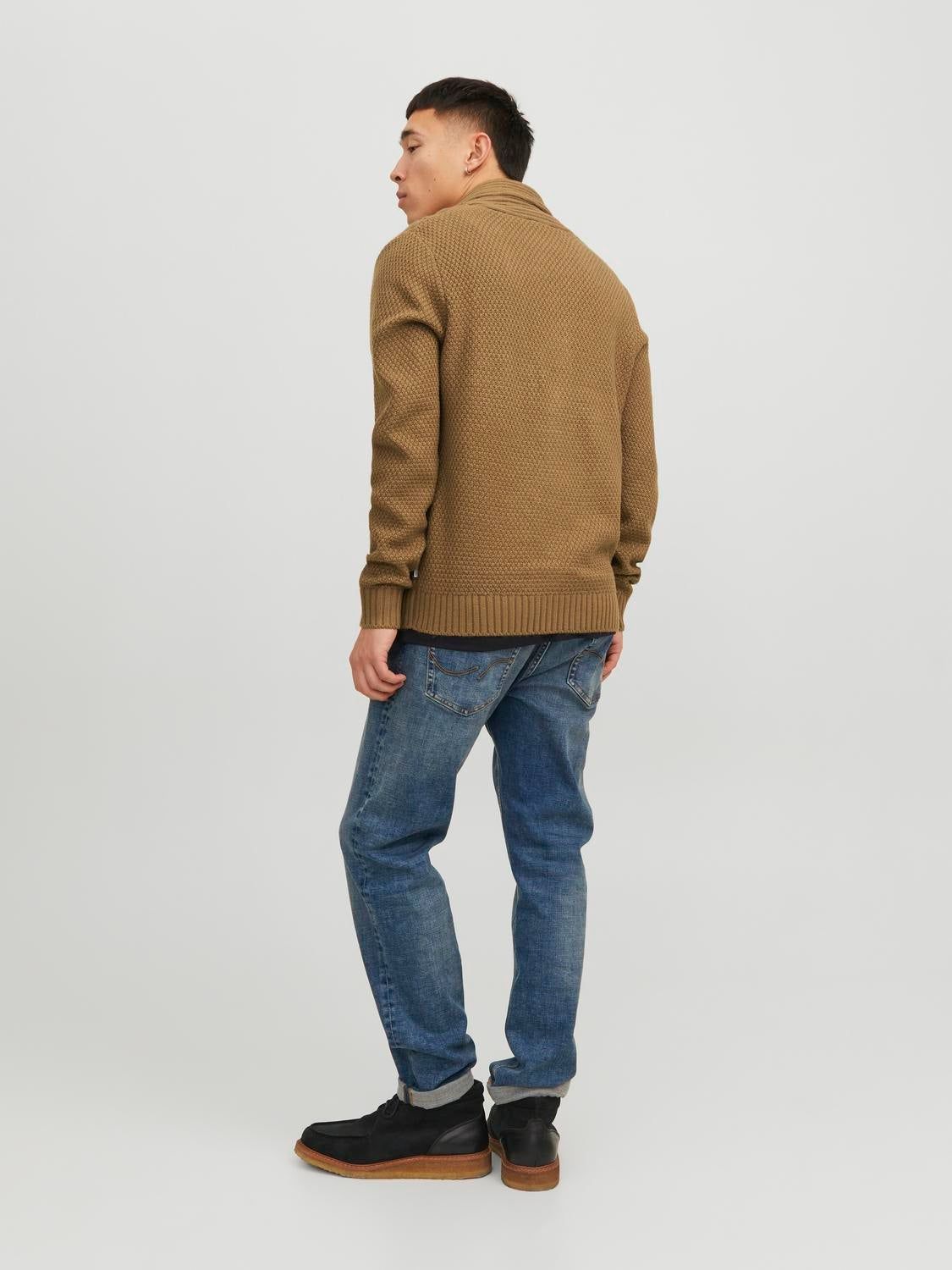 Plain Knitted cardigan sold by Jack & Jones product image thumbnail 2