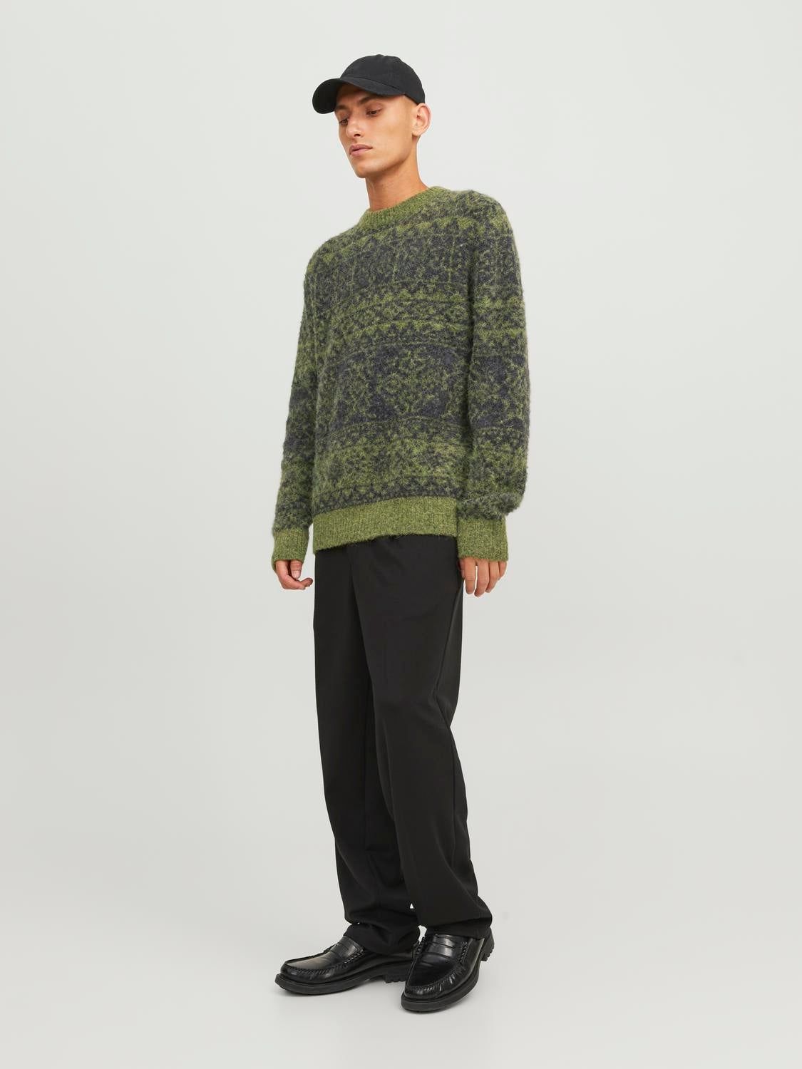 All Over Print Crew Neck Jumper sold by Jack & Jones product image thumbnail 4