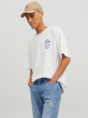 Printed Crew neck T-shirt sold by Jack & Jones