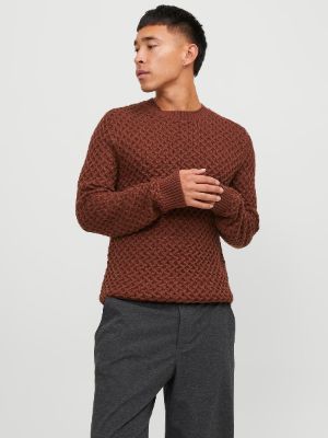 Plain Crew Neck Jumper sold by Jack & Jones