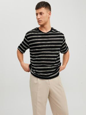 Striped Crew neck T-shirt sold by Jack & Jones