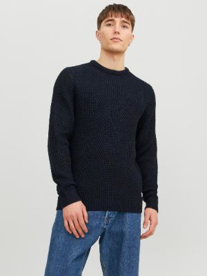Plain Crew Neck Jumper sold by Jack & Jones