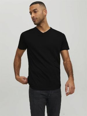 Plain V-Neck T-shirt sold by Jack & Jones