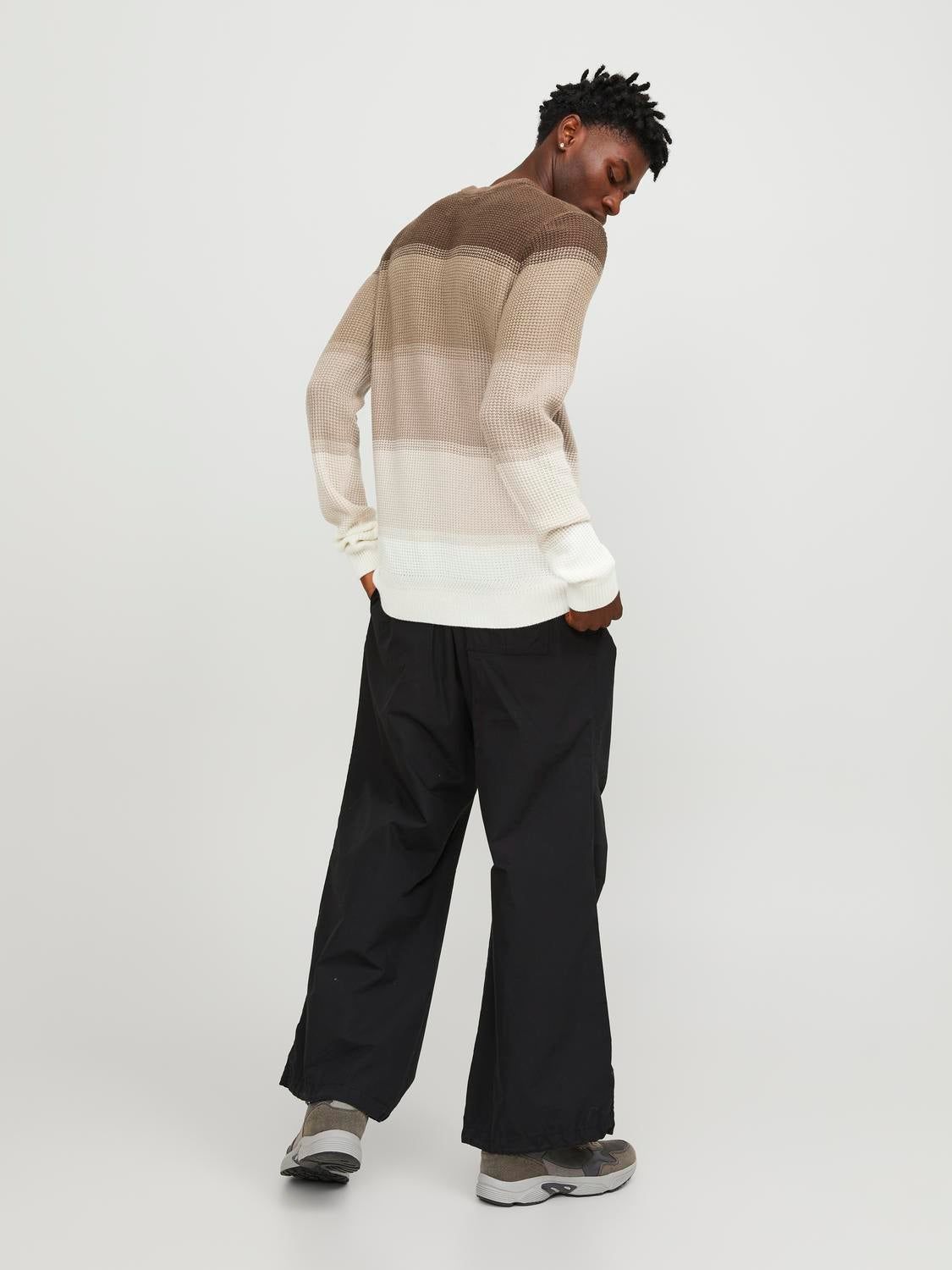 Striped Crew Neck Jumper sold by Jack & Jones product image thumbnail 2